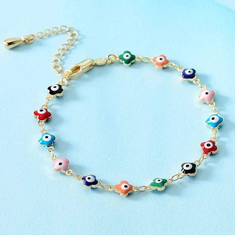 

Trend Colorful Acrylic Beads Bracelets For Women Y2k Cartoon Cute Strand Bracelet For Girls Gift For Friends Fashion Jewelry