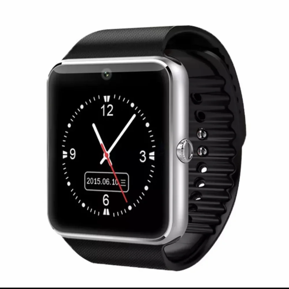 Высокое Качество место! GT08 Smartwatch Поддержка 2G SIM TF карта камера для iPh Huaw Sasung