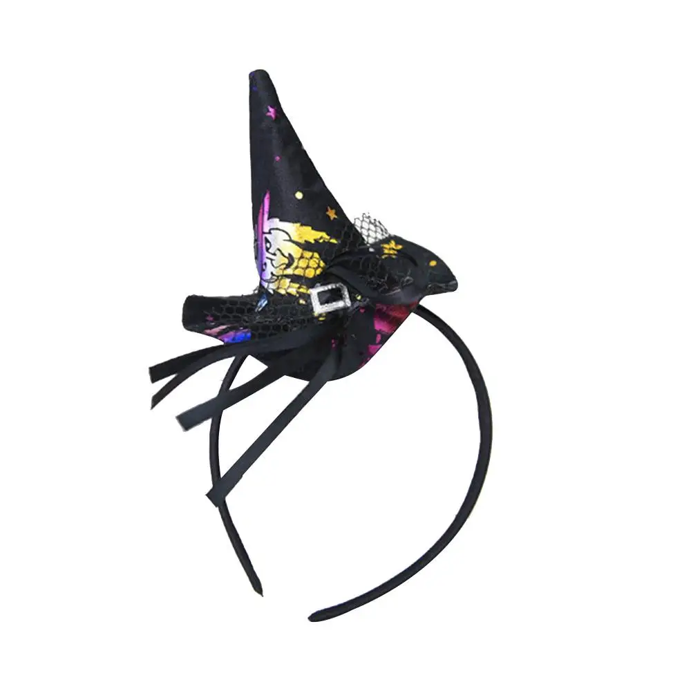 Halloween Pumpkin Sorceress Hat Witch Fancy Dress Party Costume Cap Decor for Kids Caps Adults Cosplay Home Tools | Дом и сад