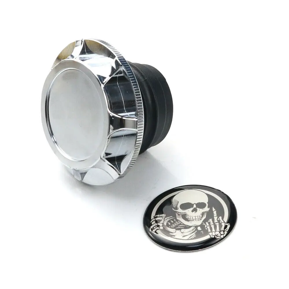 Череп топливный бак масляный колпачок крышка подходит для Harley Sportster XL 1200 883 X48 Dyna