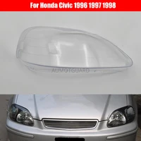 headlight lens for honda civic 1996 1997 1998 headlamp cover replacement front car light auto shell