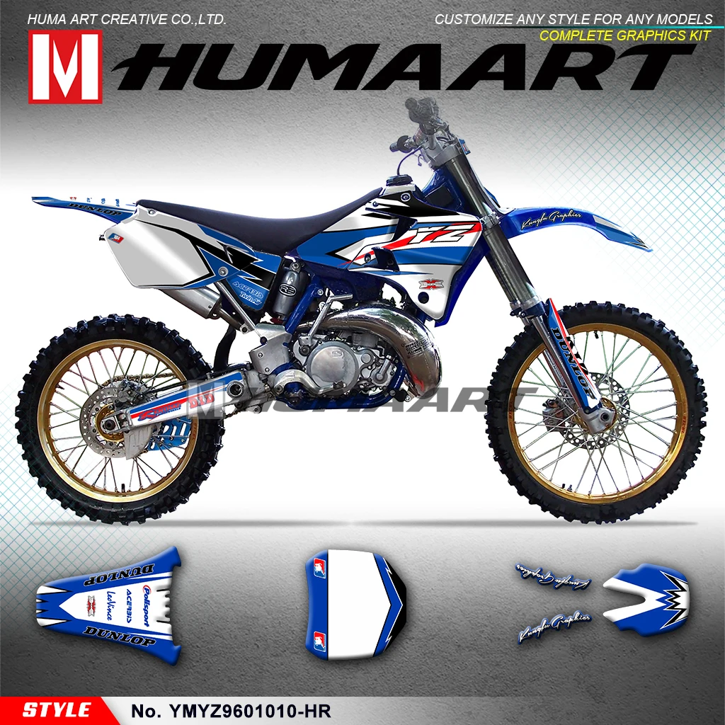 

Наклейки на велосипед-внедорожник huпера, виниловые наклейки для YZ 125 250 1996 1997 1998 1999 2000