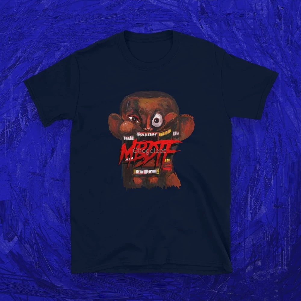 MBDTF рубашка Kanye West Monster футболка в стиле хип-хоп хлопковая с принтом Fanart коротким