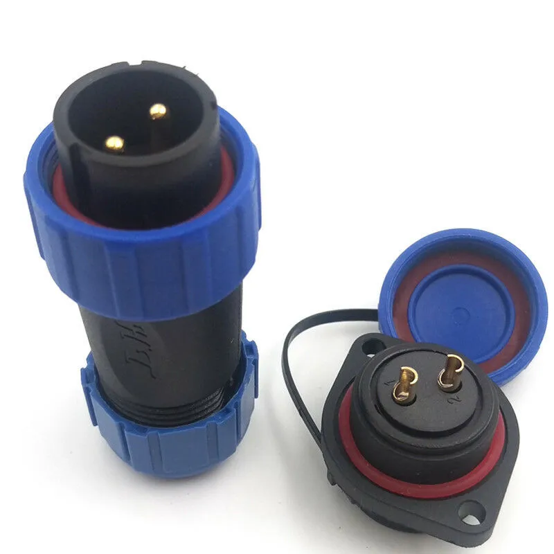 

Replacement Waterproof Cable Connector Screw Lock Solder Terminal Accessories