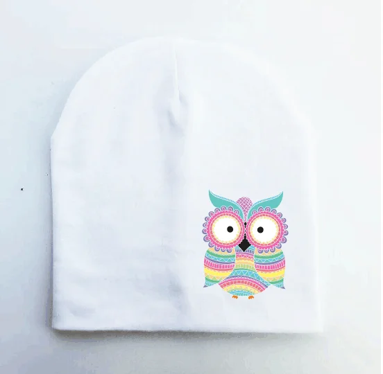 Весенне-осенняя модная детская шапочка с изображением совы для мальчиков и