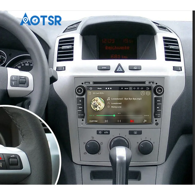 Автомобильный мультимедийный плеер Opel 2 Din Android 9 0 DVD GPS для Vauxhall Astra H G J Vectra Antara Zafira