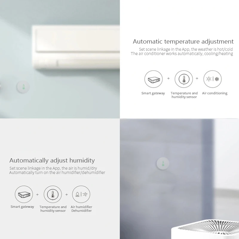 Tuya Smart Zigbee температура и влажность датчик в помещении гигрометр термометр с ЖК-дисплеем поддержка Alexa Google помощник