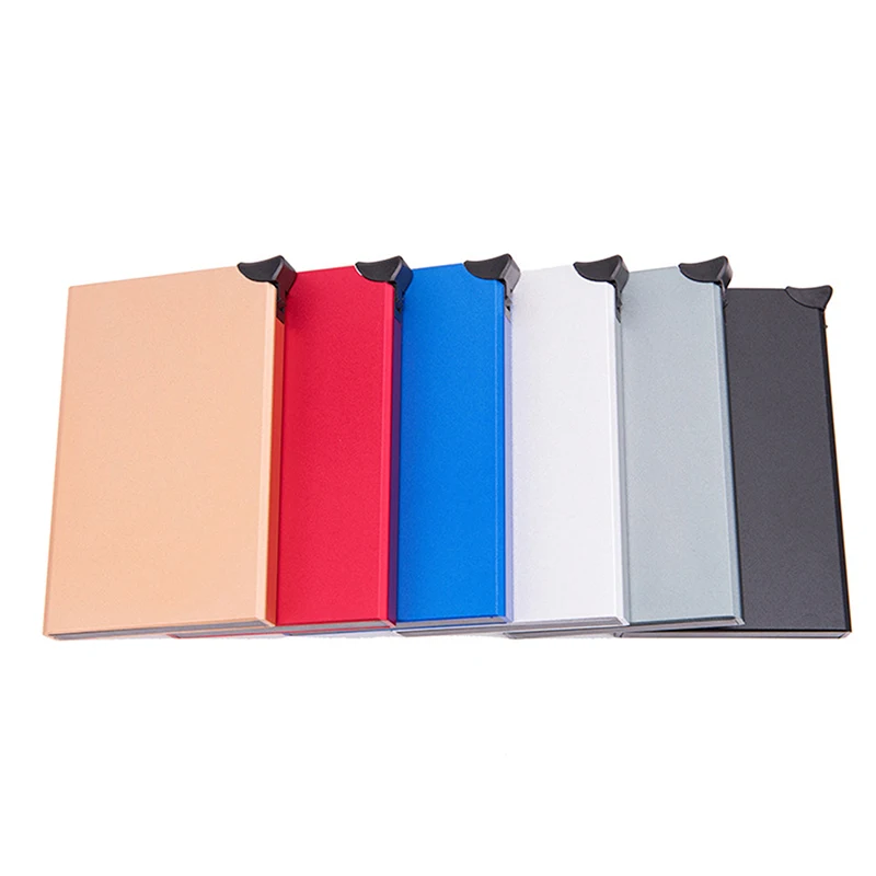 

Card Holder Credit Card Holder Unisex Slim Protect Card Holder Aluminum Box