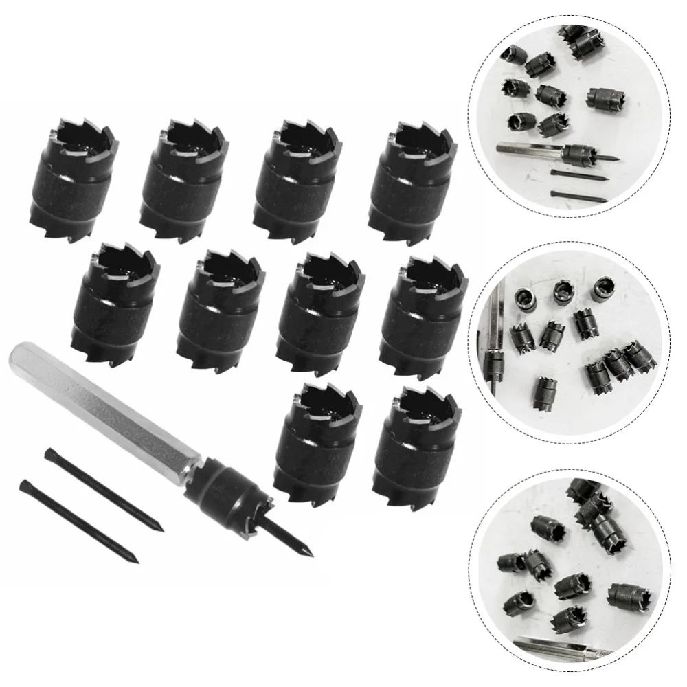 

9pcs High Efficient Spot Welding Drill Hex Drill Spot Useful Spot Welding Parts
