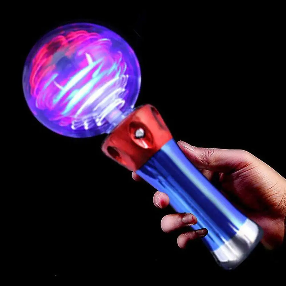 

Hand-held Short Glow Stick LED Round Ball Lantern Flashing Stick Children's Luminous Toy
