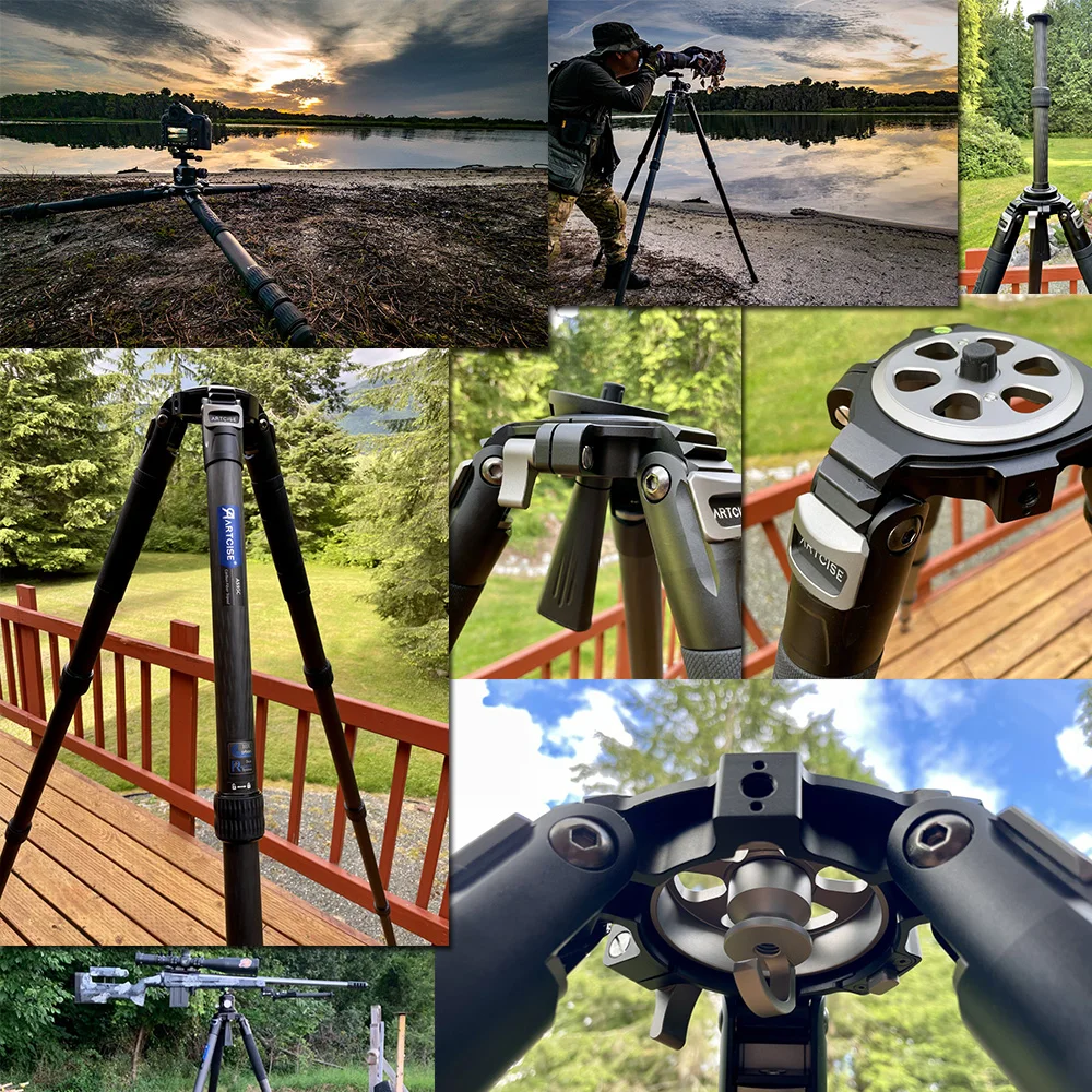 Штатив ARTCISE из углеродного волокна для камеры телефона профессиональный штатив с