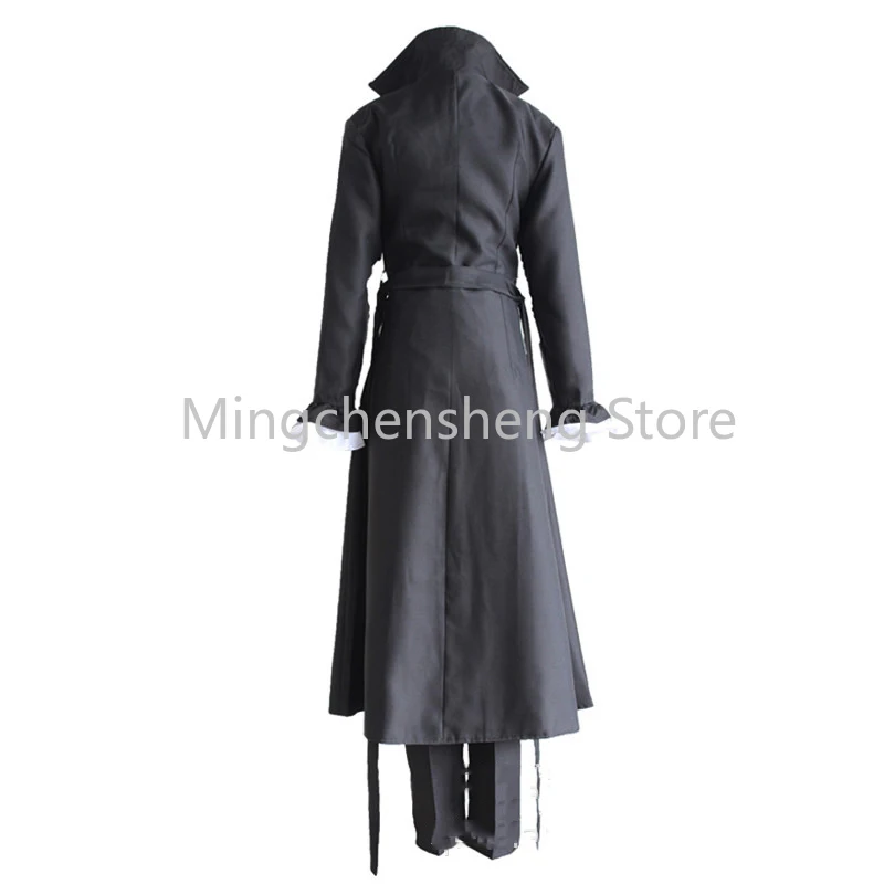 

Anime Bungo Stray Dogs cosplay Akutagawa Ryunosuke cosplay costume Trench Full Set Halloween Party Suits For Men Adults