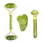 Нефритовый ролик, средство против старения для ухода за глазами и припухлости, подтяжка кожи, омоложение, омоложение лица и шеи, устройство для похудения