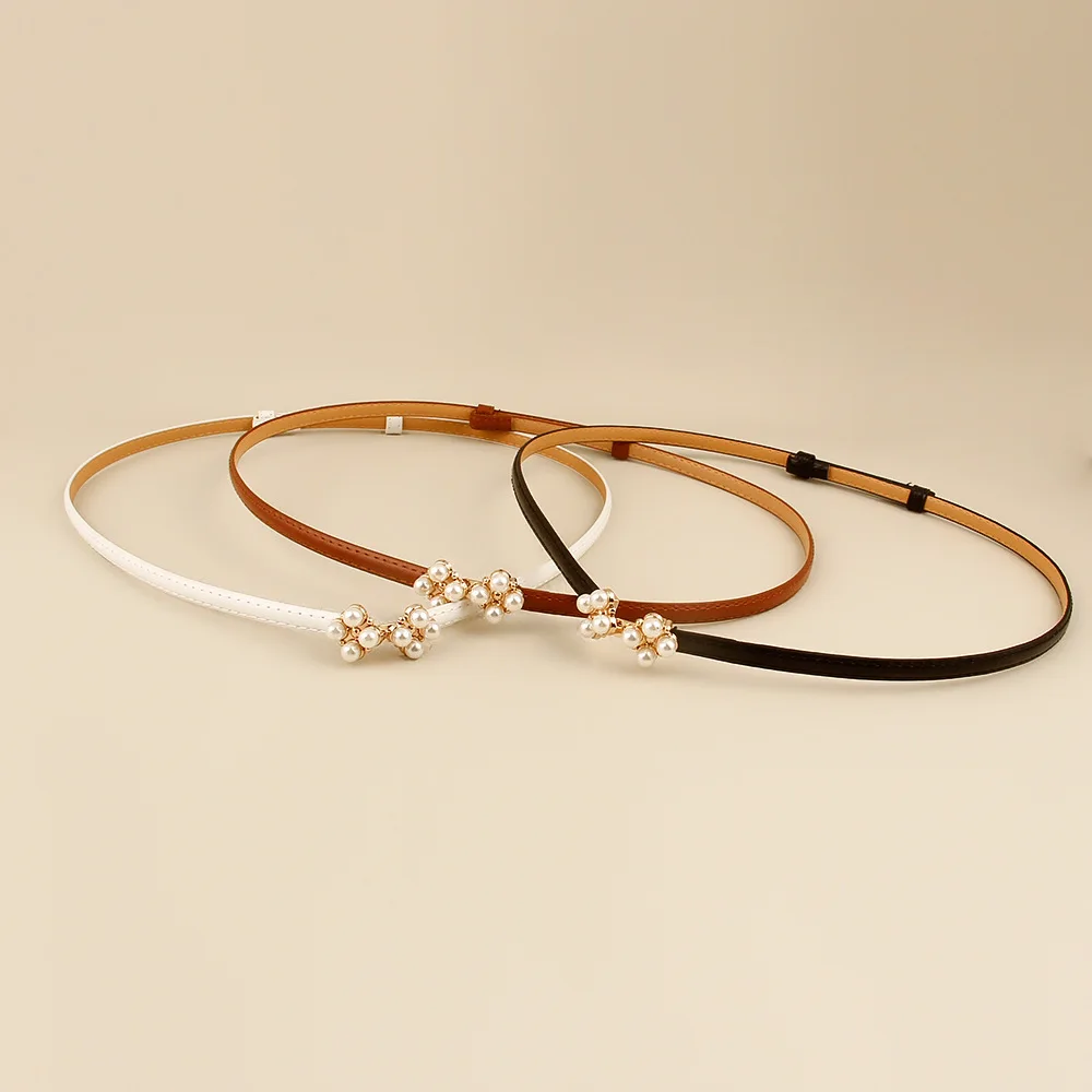 

Spring and summer fashion designer belt woman PU leather belt buckle luxury female belt