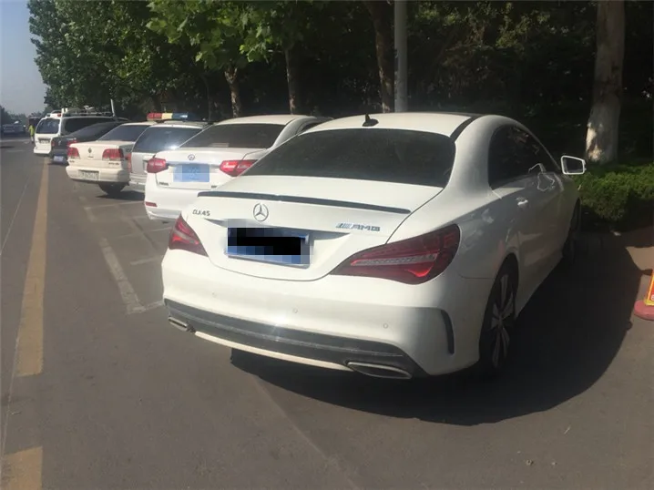 Спойлер для W117 2015-2018 Mercedes-Benz CLA CLA180 CLA200 спойлер из АБС-пластика цветное заднее