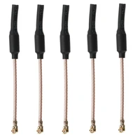5pcs 5 8g 3db ufl ipex omni directional brass soft fpv antenna 65mm rg178 for rc fpv racing freestyle tinywhoop drones