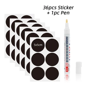 Наклейки для банок, водостойкие, 36 шт.