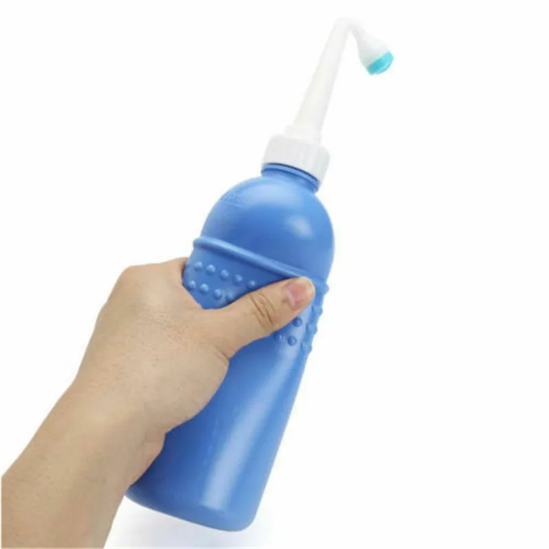 2020 новейший синий 450 мл Портативный спрей для личной гигиены дорожный Ручной Биде