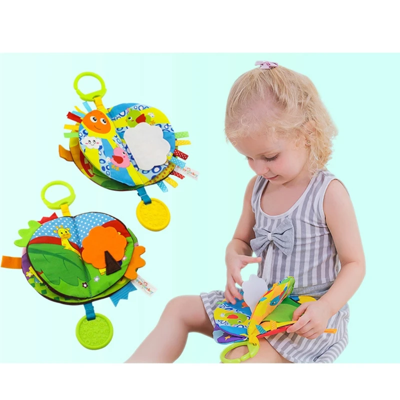 

Книга развивающая мягкая для младенцев и младенцев, 2 вида на выбор