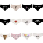 Сексуальное женское нижнее белье Love Is Love ЛГБТ лама с горячим принтом, стринги, трусы, нижнее белье для женщин, Симпатичные трусики для женщин