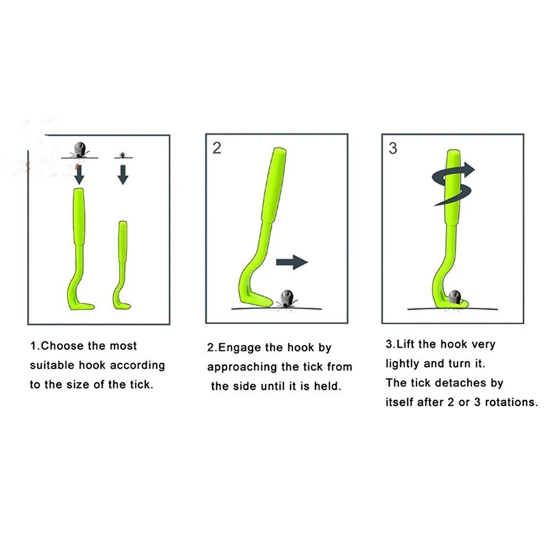 3 шт. Pet блохи инструмент для удаления царапин крюк снятия домашними животными