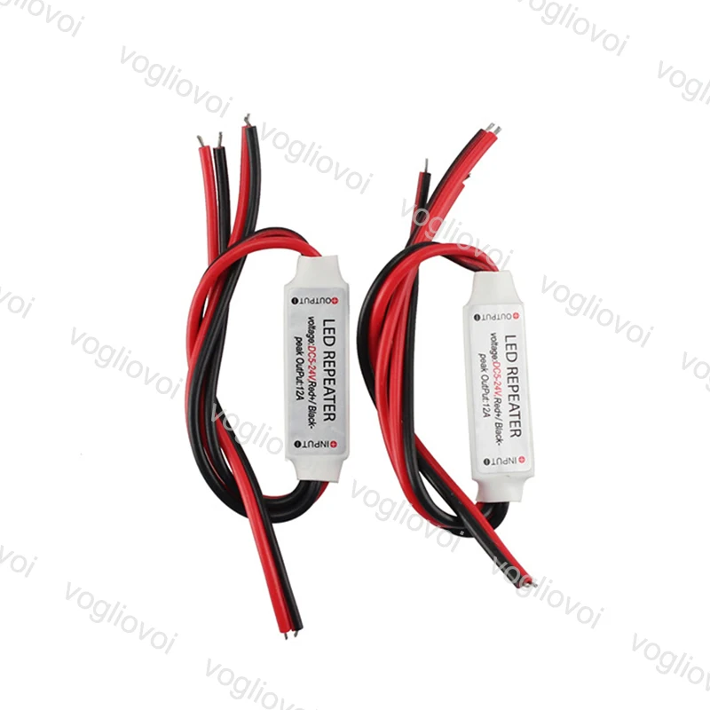 Vogliovoi Dimmers светодиодный Усилитель DC12 24V вход 6A 3 канальный выход СВЕТОДИОДНЫЙ