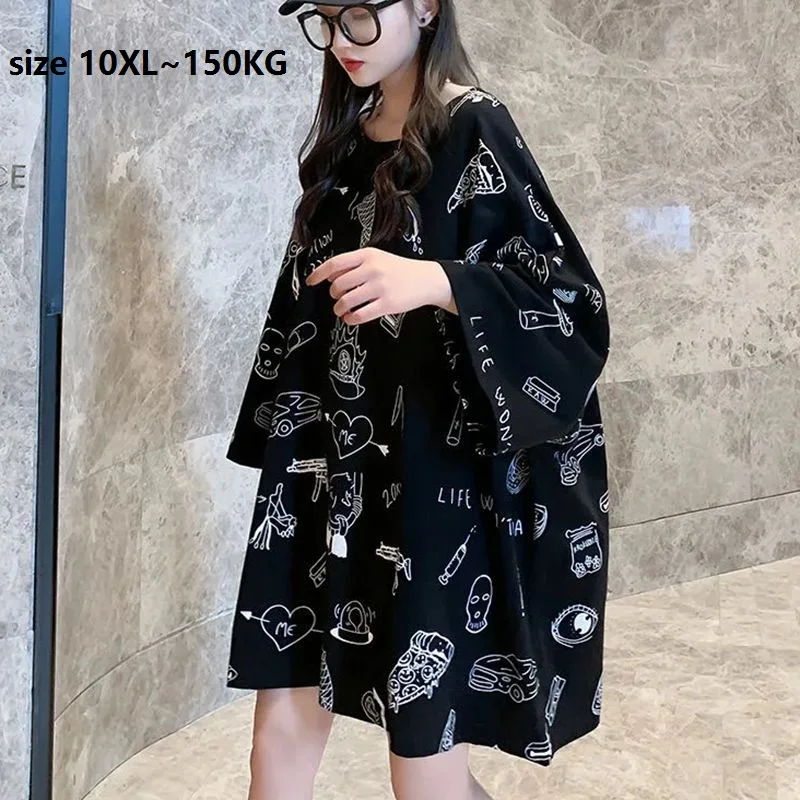 Женская футболка с коротким рукавом круглым вырезом и мультяшным принтом летняя