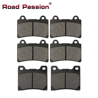 road passion motorcycle front rear brake pads for yamaha xjr1200 1995 1998 fz750 fzr750 1987 tdm850 fzr1000 genesis fj1200a