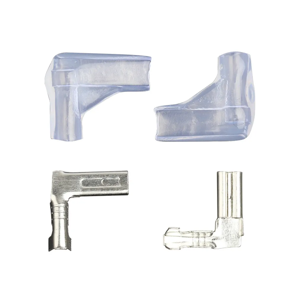 100/200 комплект 2 8 флага с обжимными соединительными клеммами для куртки пружинный