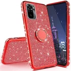 Чехол для Redmi Note 10S, 9S, 8T, 8, 10, 9 Pro, блестящий чехол с бриллиантами для Xiaomi Mi 11i Lite, Redmi 8A, 9T, 9AT, 9A, 9C, NFC, мягкая задняя крышка