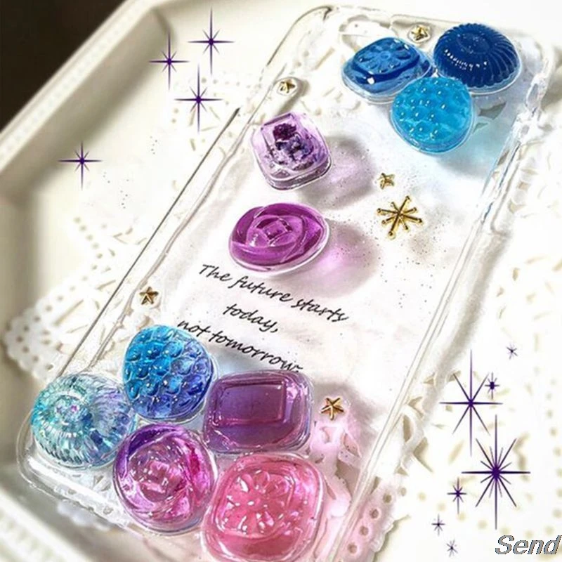 Конфеты с фруктами ювелирные изделия силиконовая смола форма наборы