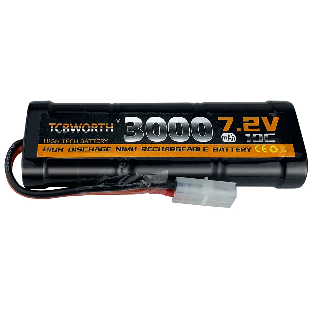 Новинка 7 2 в 10C 3000 мАч NiMH Сменный аккумулятор для радиоуправляемых моделей с