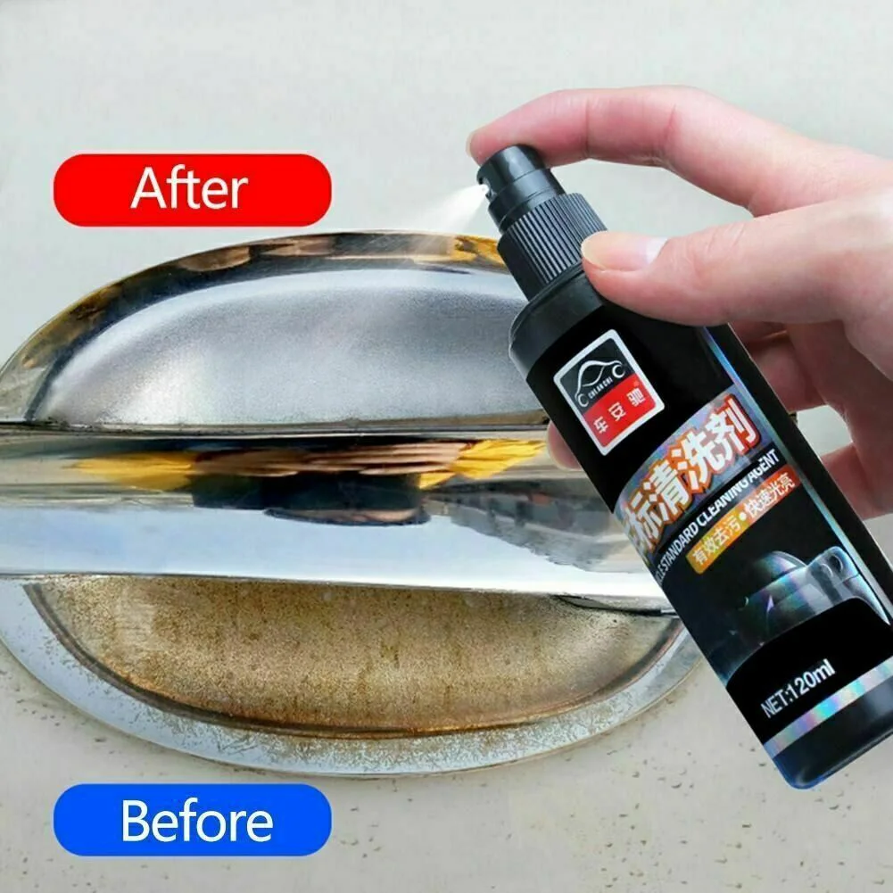 120 Ml Convenient Protection Refurbishing Agent Rust Cleaning Spray Car Shining Powerful Tool Paint Care Decontamination Surface |