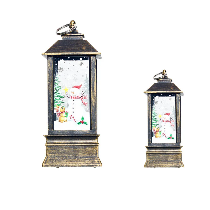 Подвесные украшения деревянный дом подсвечник прочный для рождественской елки