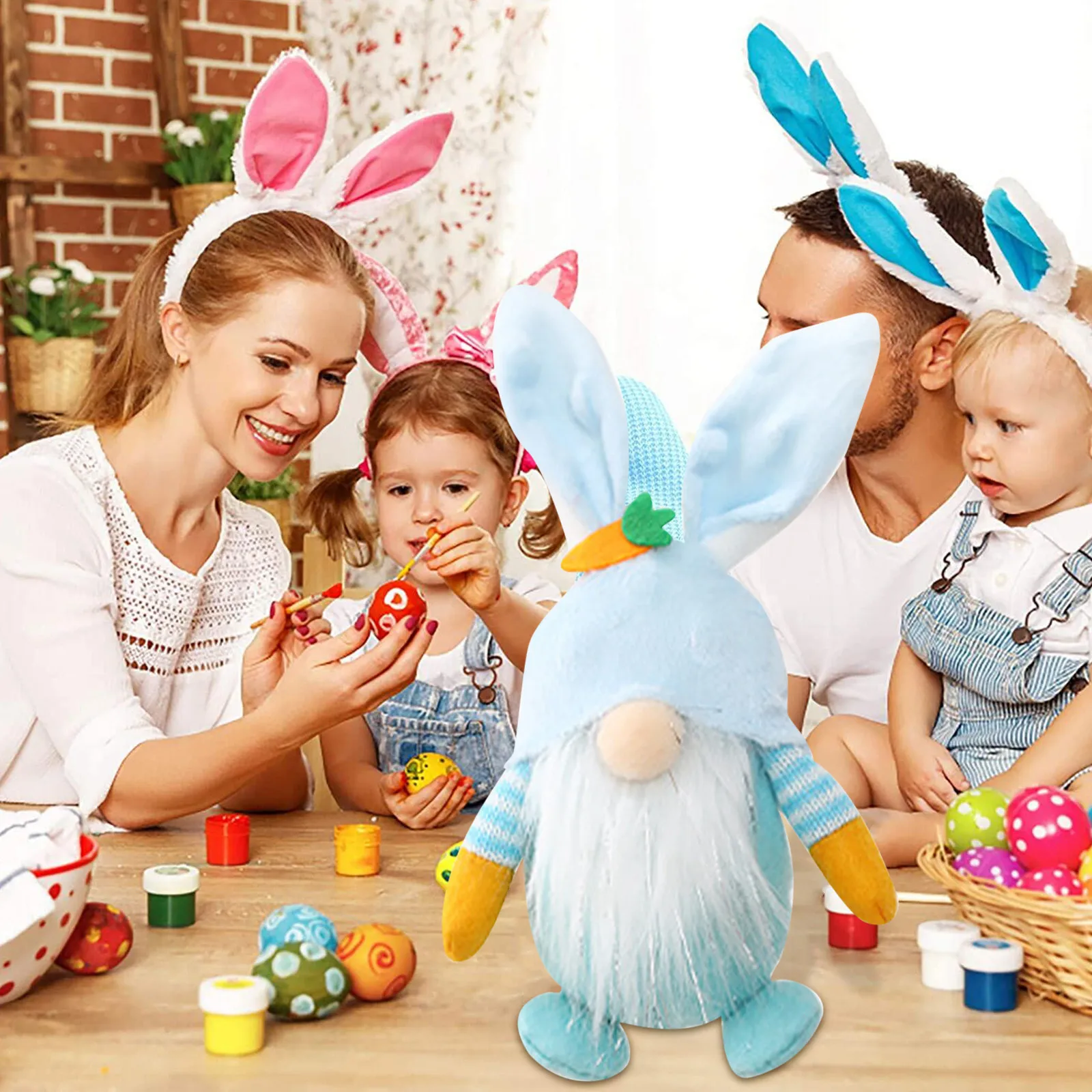 

4 цвета, милый кролик, подвеска, эльф, плюшевая кукла, карликовая, без лица, пасхальное украшение, мебель для детей и взрослых, игрушки