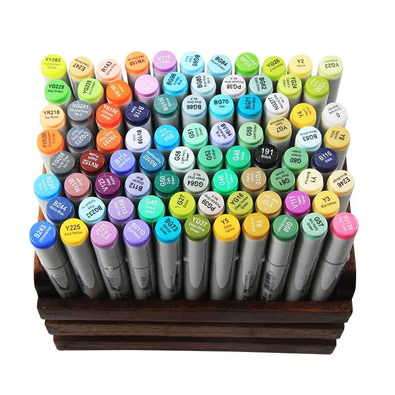 1pc Sketch Color Marker Pen Finecolor Architecture Alcohol Based Art Markers Colors set Manga Drawing | Канцтовары для офиса и