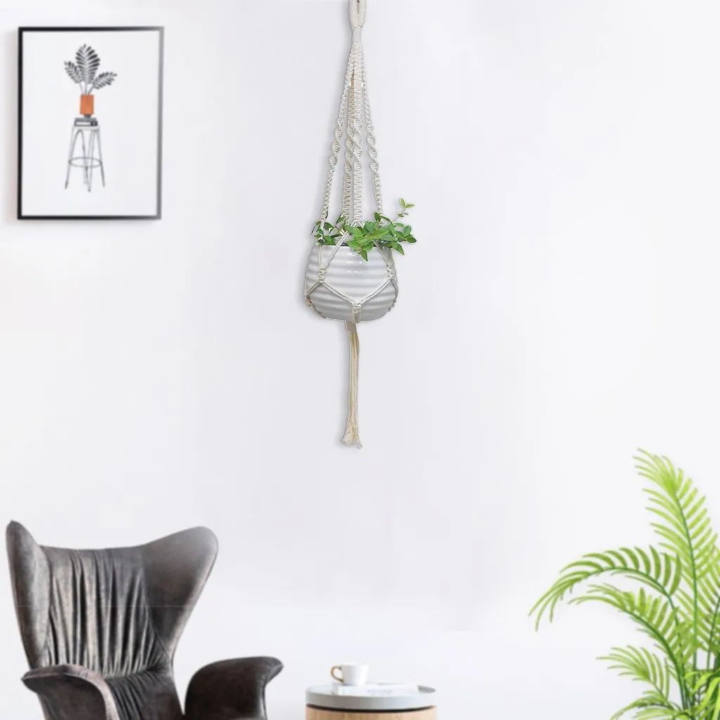 1 шт. декоративная подвесная корзина для растений | Дом и сад