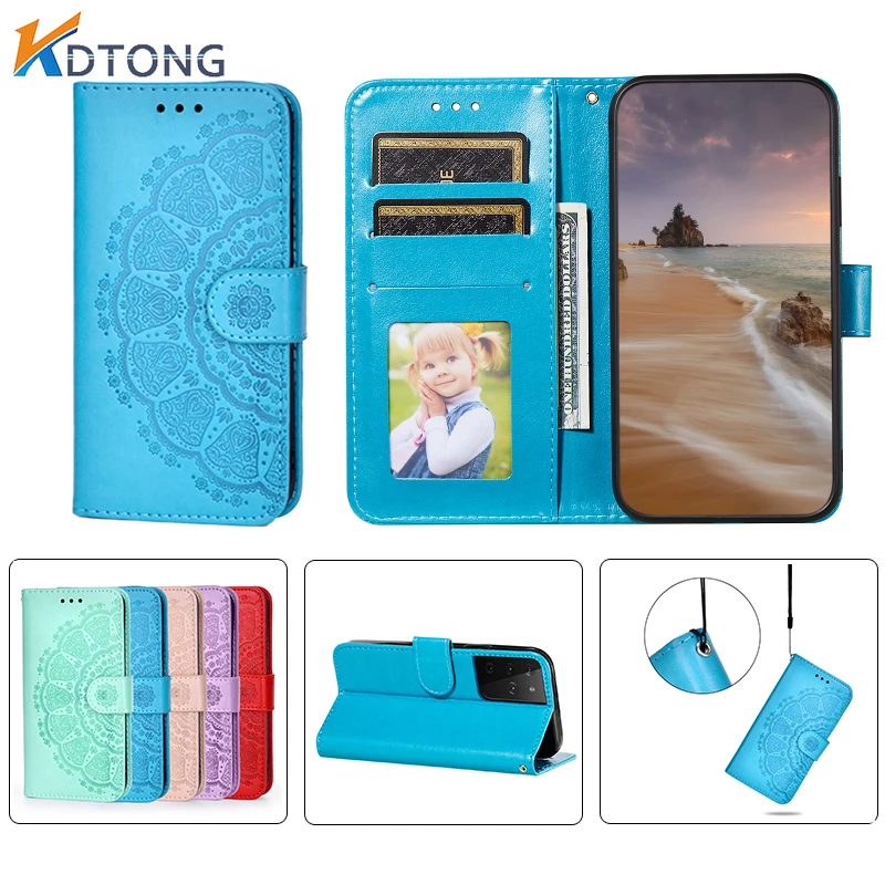 

Solid Color Wallet Card Slot Case For Samsung Galaxy Note 20 10 9 Pro Lite S21 S20 FE Uitra S10 S9 Plus G960 G965 N960 Cover