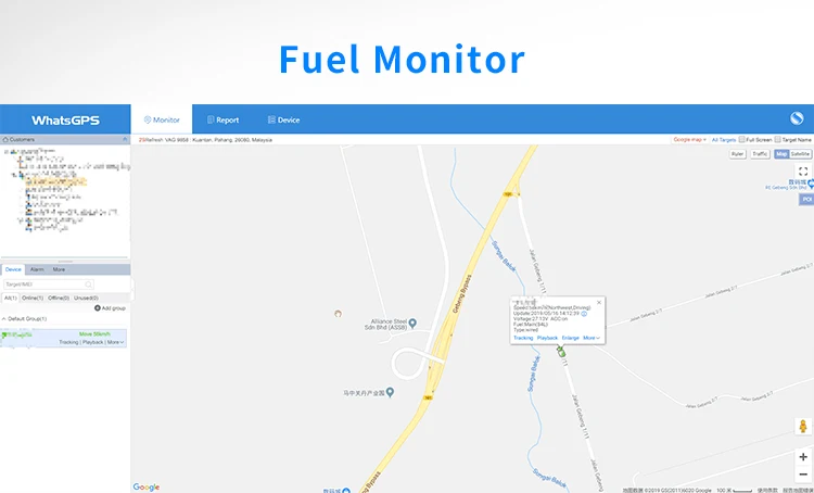 Платформа программного обеспечения для отслеживания gps с кодом с открытым исходным кодом, совместимым с xexun, protrack, coban, teltonika, queclink, bofan