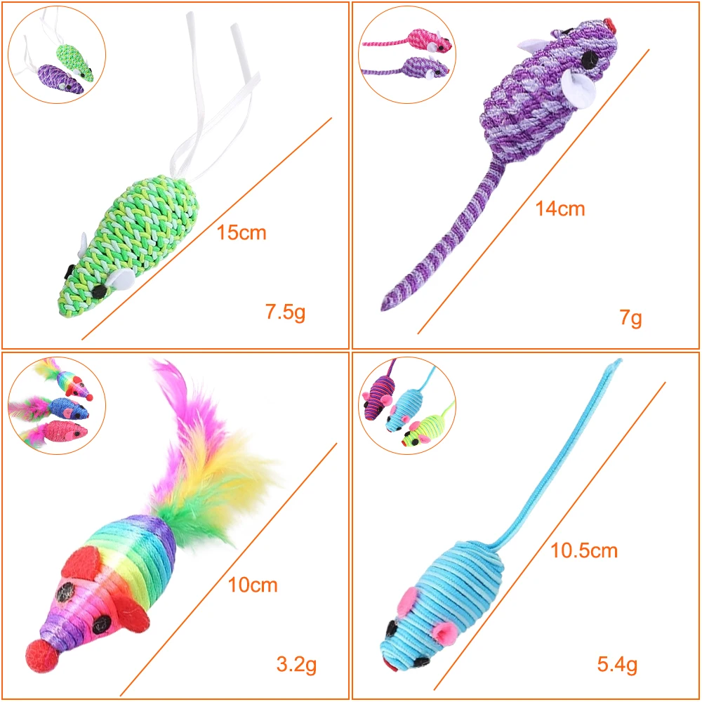 4 шт./компл. жевательные игрушки для домашних животных красочные эластичные