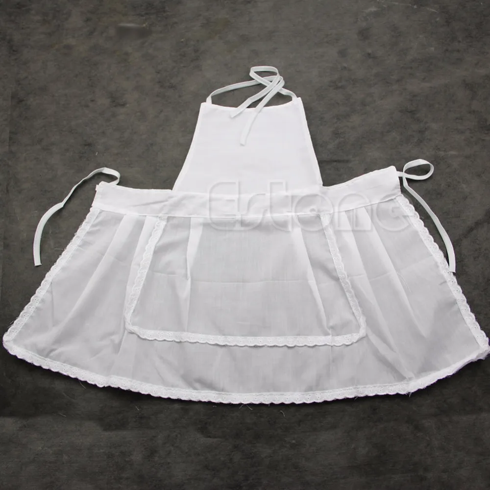 

Cute Newborn Infant Hat Apron Baby Cook Costume White Photos Photography Prop