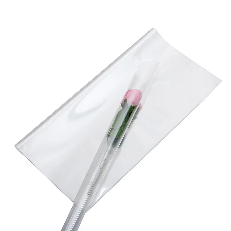 

Dust-proof Transparent Wrap Flower Paper Cellophane Wrapping Paper Waterproof Plastic Paper Flower Shop Bouquet Base Material