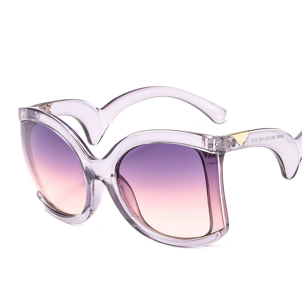 

personalized New Free shipping Sunglasses wave Fashion Sunglasses Women's versatile glasses