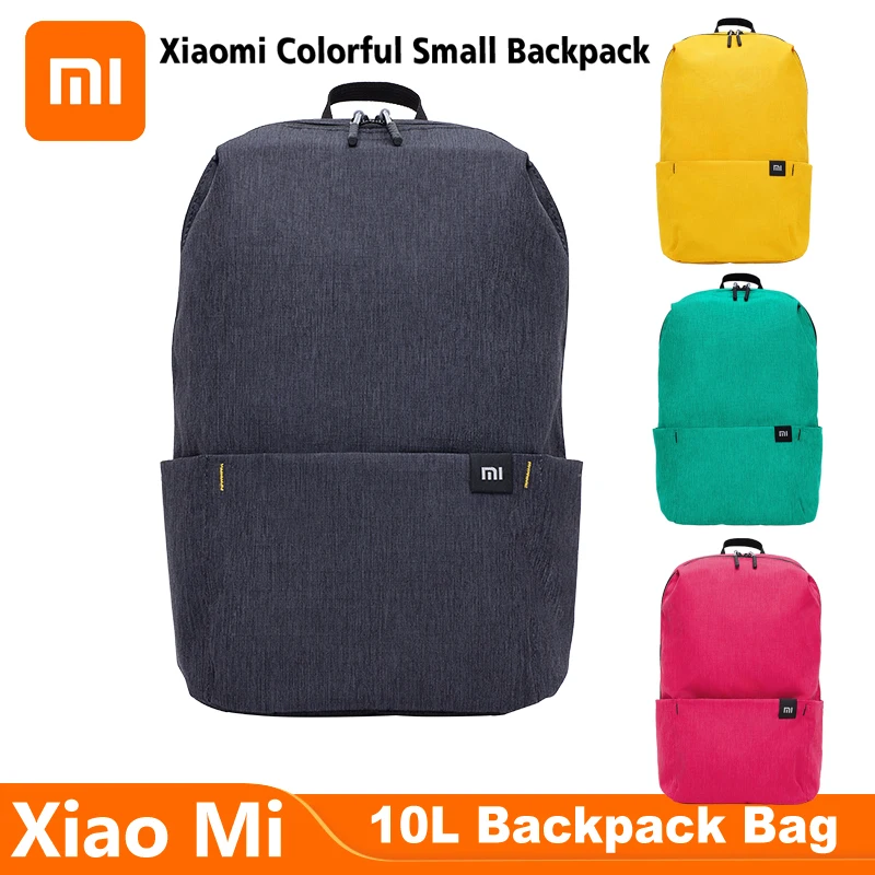 Оригинальный рюкзак Xiaomi 10L цветная сумка для отдыха и спорта нагрудная унисекс