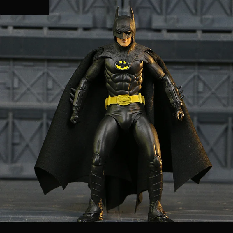 

Neca Bruce Wayne Action Figure Movie TV 1989 Mask Superhero Collection Model Toy