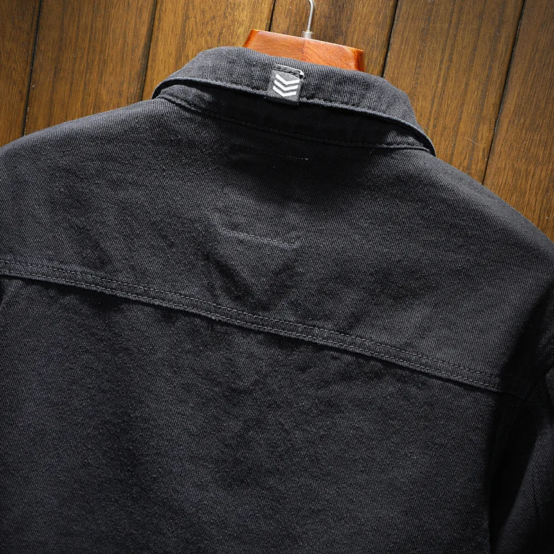 Куртка мужская джинсовая камуфляжная для пар модная Повседневная Свободная