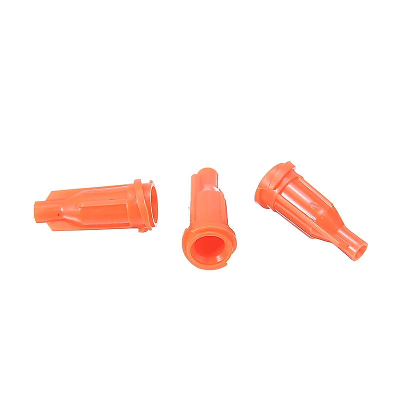 100 шт. Новый Luer замок шприц наконечники крышки промышленный инжектор дозирования