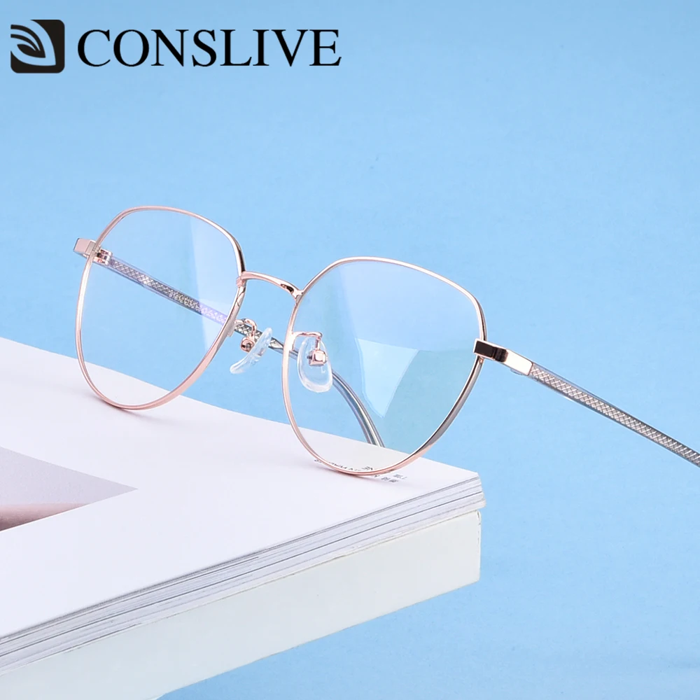 

Prescription Glasses Women Multifocal Small Optical Progressive Eyeglasses Photochromic Glasses with Lenses 91012