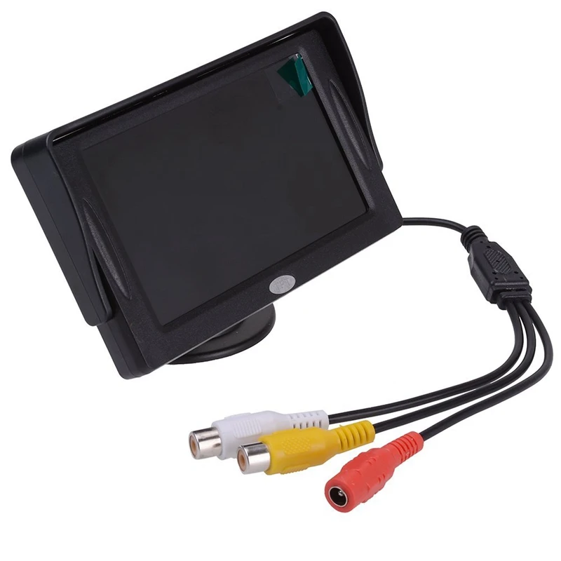 

Rearview Monitor Car LCD 4.3 "Camera DVD CD Black