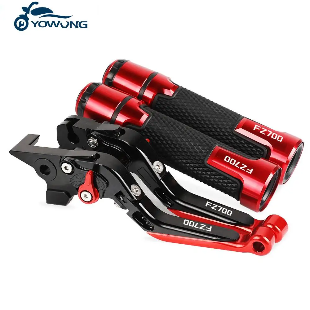 

FZ700 GENESIS 1987 Motorcycle CNC Brake Clutch Levers Handlebar knobs Handle Hand Grip Ends FOR YAMAHA FZ700 GENESIS 1987